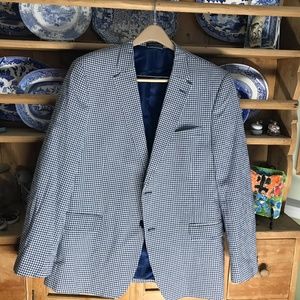 Tommy Hilfiger check seersucker sportscoat